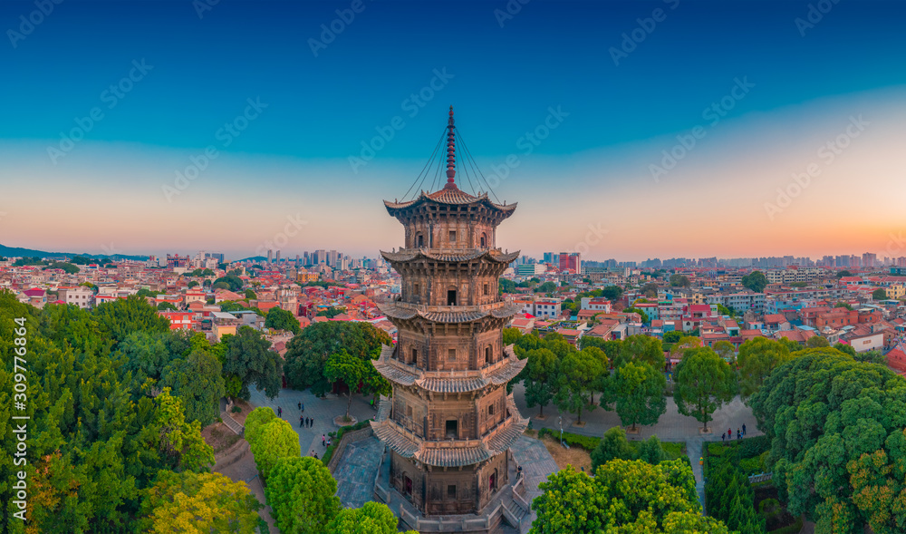 Kaiyuan temple in the old town of quanzhou city, fujian province, China