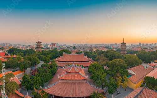 Wallpaper Mural Kaiyuan temple in the old town of quanzhou city, fujian province, China Torontodigital.ca