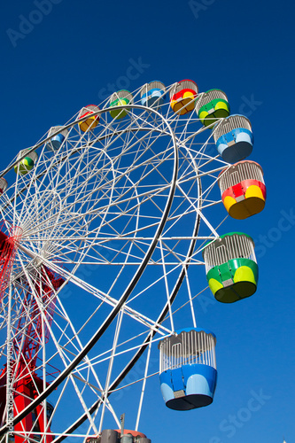 Colorful Ferris wheel