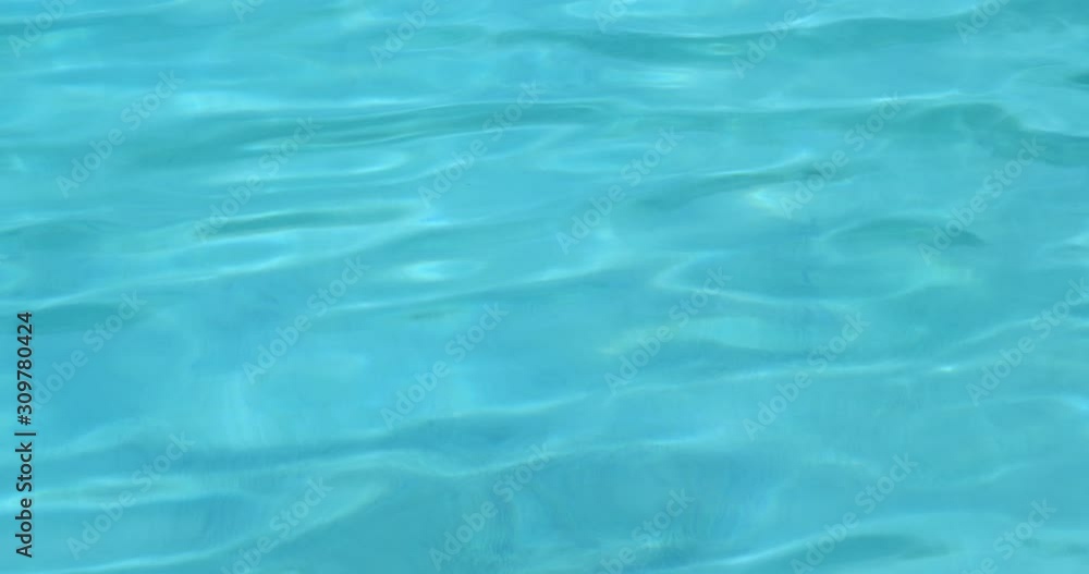 Swimming pool in blue color Swimming pool in blue color