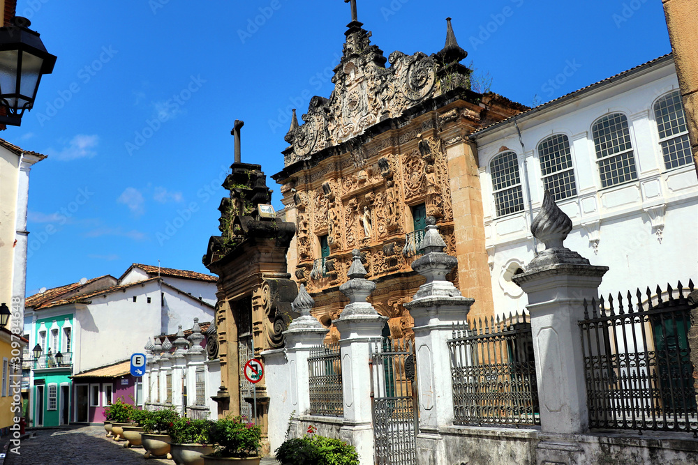 beautiful colonial buildings - Salvador da Bahia, Brazil beautiful colonial buildings - Salvador da Bahia, Brazil