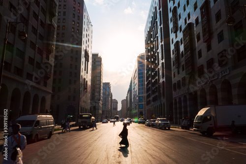 street in madinah