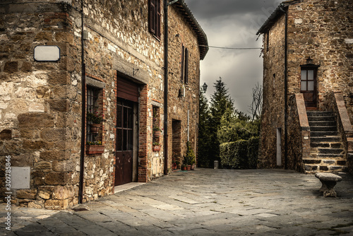 Picturesque corner in a small town in Tuscany © Gabriele Maltinti