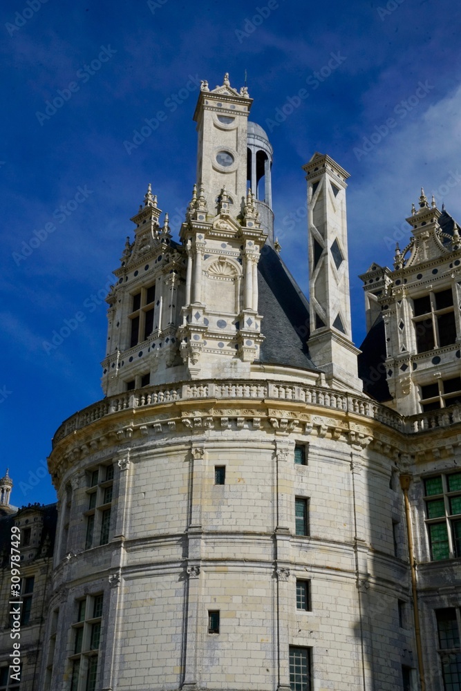 Fototapeta premium Chateaux de la Loire 2018
