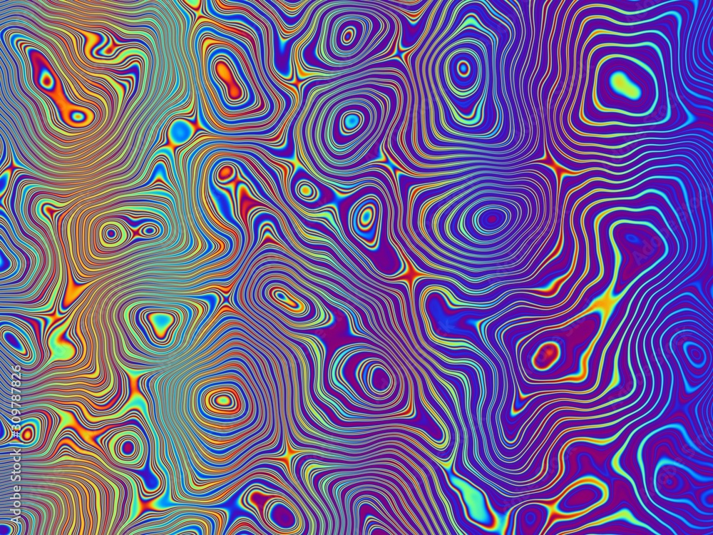 abstract color background, rainbow waves wallpaper, colorfull texture
