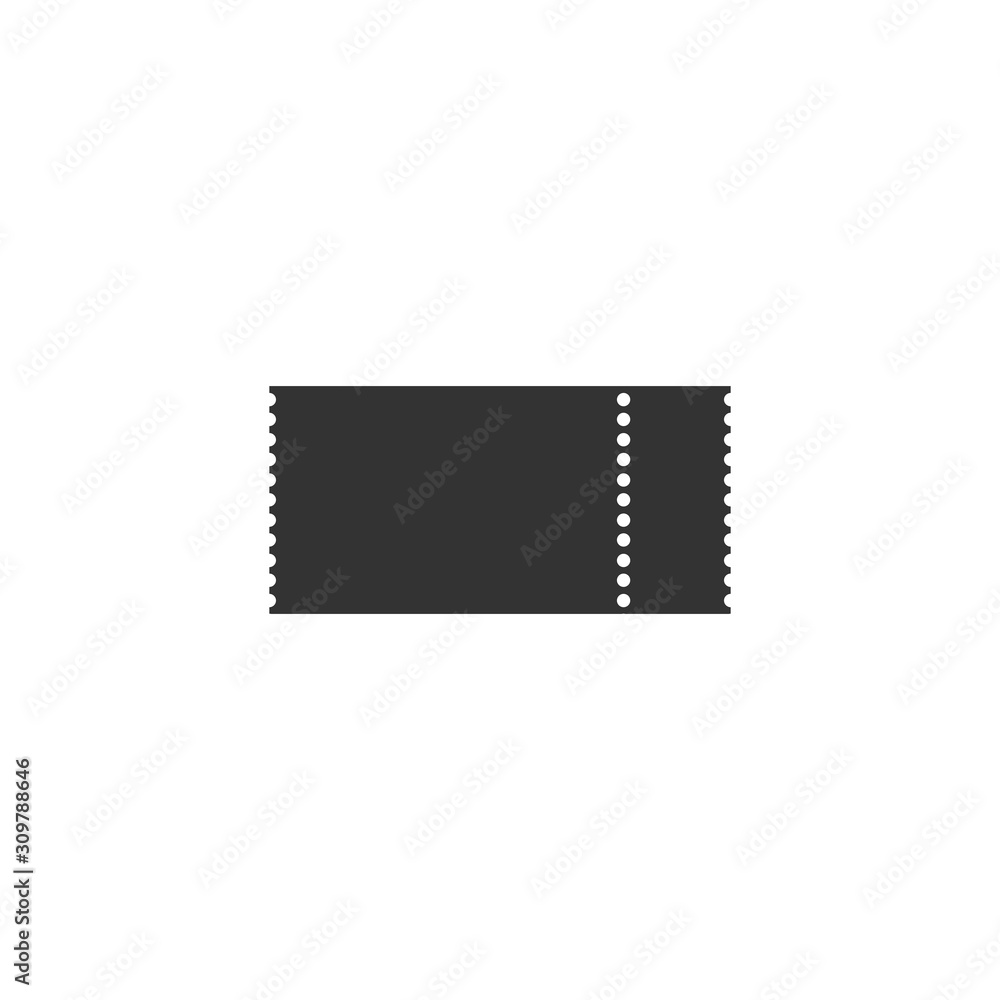 Fototapeta premium ticket icon vector design symbol
