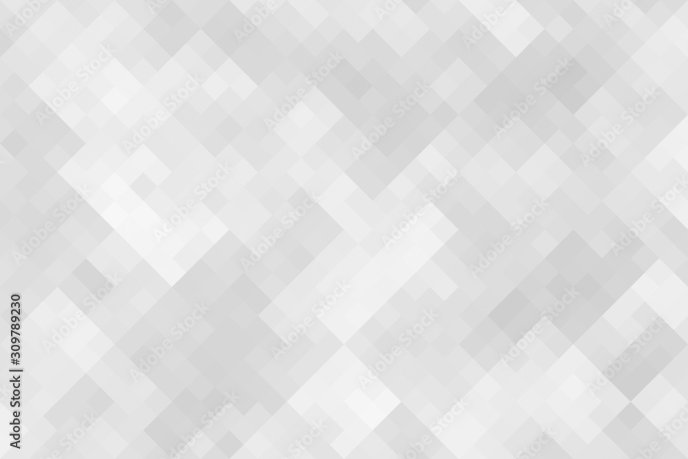 Fototapeta Pixelated monochrome geometric texture.
