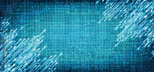 Speed Light Electronic Circuit Microchip Technology Background,Hi-tech Digital and Future Concept design,Free Space For text in put,Vector illustration.