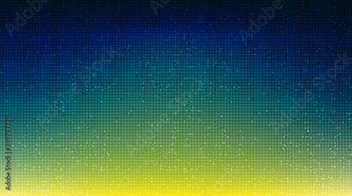 Light Circuit Microchip Technology on Future Background,Hi-tech Digital and Communication Concept design,Free Space For text in put,Vector illustration.
