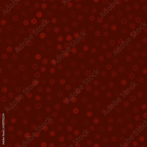 vector winter snow christmas seamless pattern