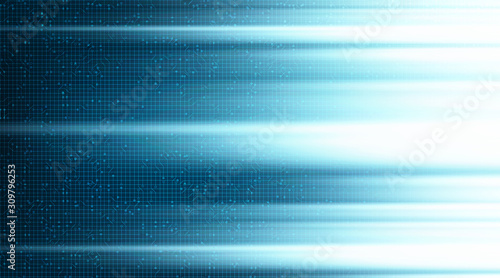 Modern Speed Light on Circuit Microchip Technology Background,Hi-tech Digital and Internet Concept design,Free Space For text in put,Vector illustration.