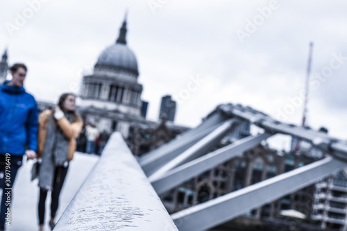 Millenium Bridge & St. Paul's Cathedral
