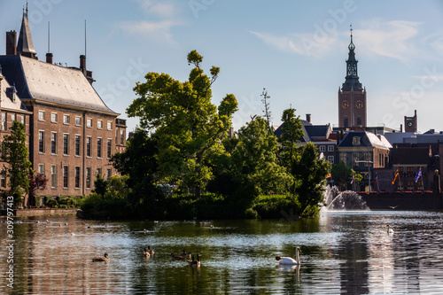 Dutch parliament buildings in The Hague