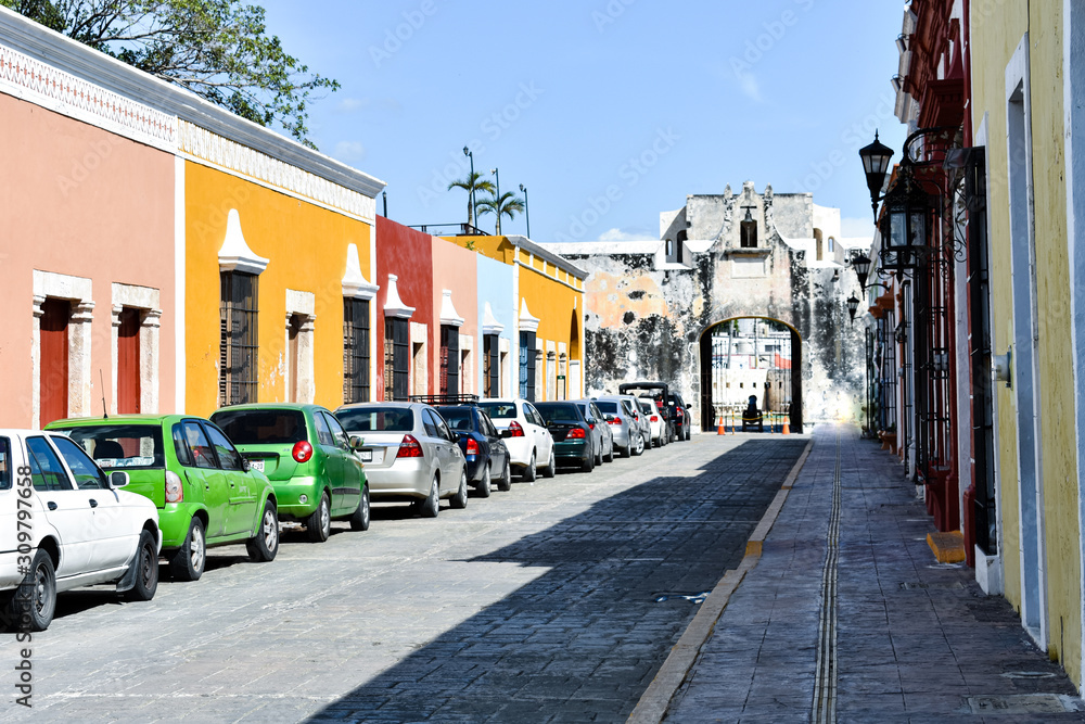 UNESCO Hafenstadt Campeche im Kolonialstil