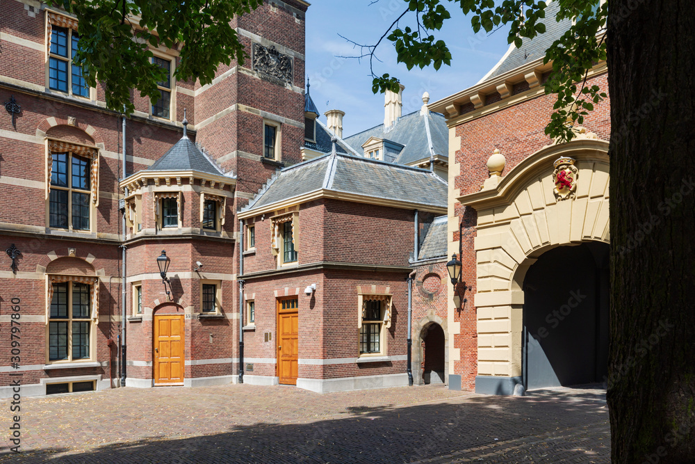 Fototapeta premium Dutch parliament buildings in The Hague