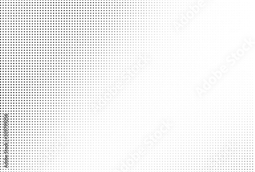 Abstract monochrome half-tone. Black and white print pattern