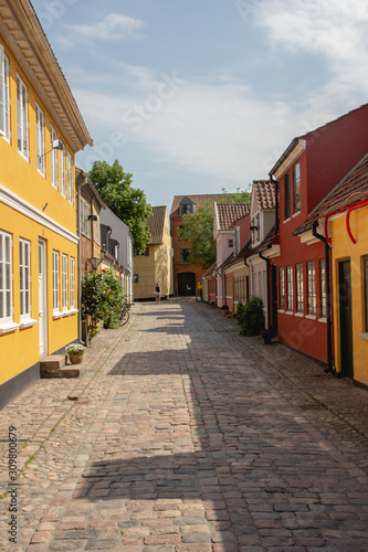 Old street in Odense