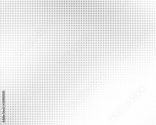 Wallpaper Mural Abstract monochrome half-tone. Black and white print pattern Torontodigital.ca