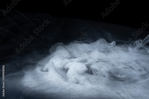 Smoke black &white for background