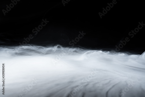 Smoke black &white for background