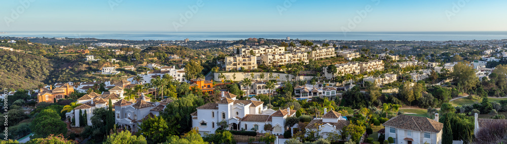 Panoramic View to Marbella, La Quinta Golf