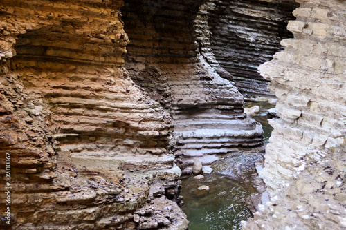 land erosion in this Canyon