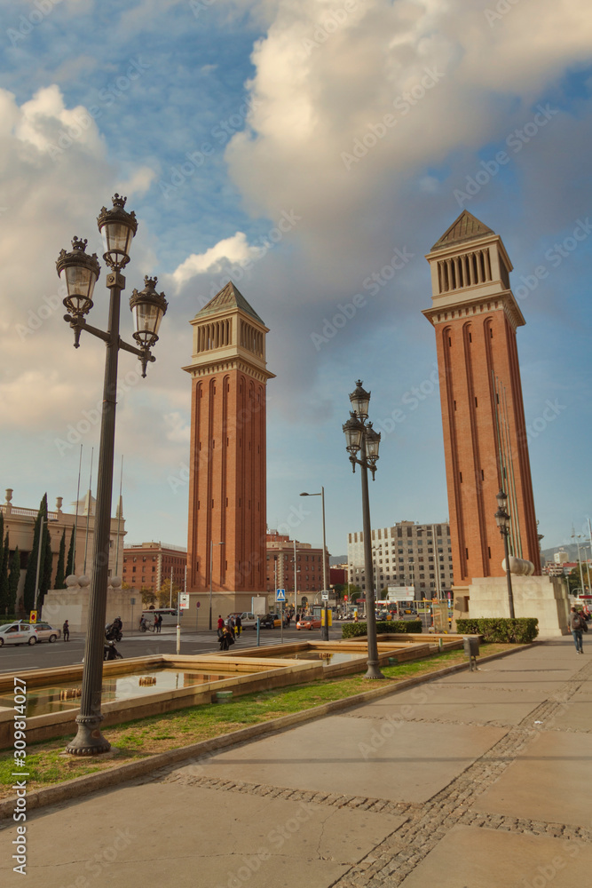 Obraz premium National Museum in Barcelona