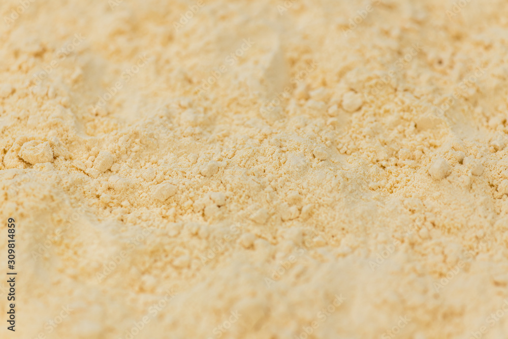 Some Powdered Eggs (close-up shot; selective focus) Some Powdered Eggs (close-up shot; selective focus)