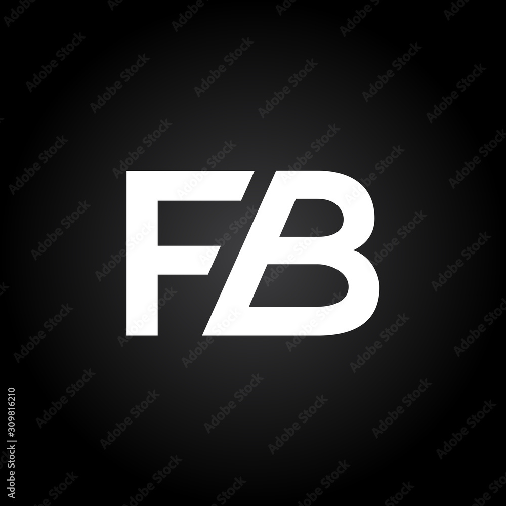 Initial FB Letter Linked Logo. Creative Letter FB Modern Business Logo Vector Template. FB Logo Design Initial FB Letter Linked Logo. Creative Letter FB Modern Business Logo Vector Template. FB Logo Design