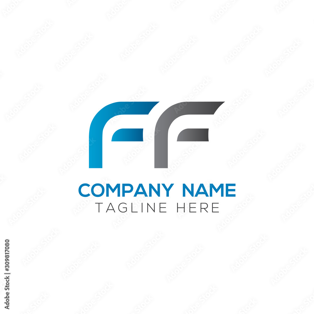 Initial FF Letter Linked Logo. Creative Letter FF Modern Business Logo Vector Template. FF Logo Design Initial FF Letter Linked Logo. Creative Letter FF Modern Business Logo Vector Template. FF Logo Design