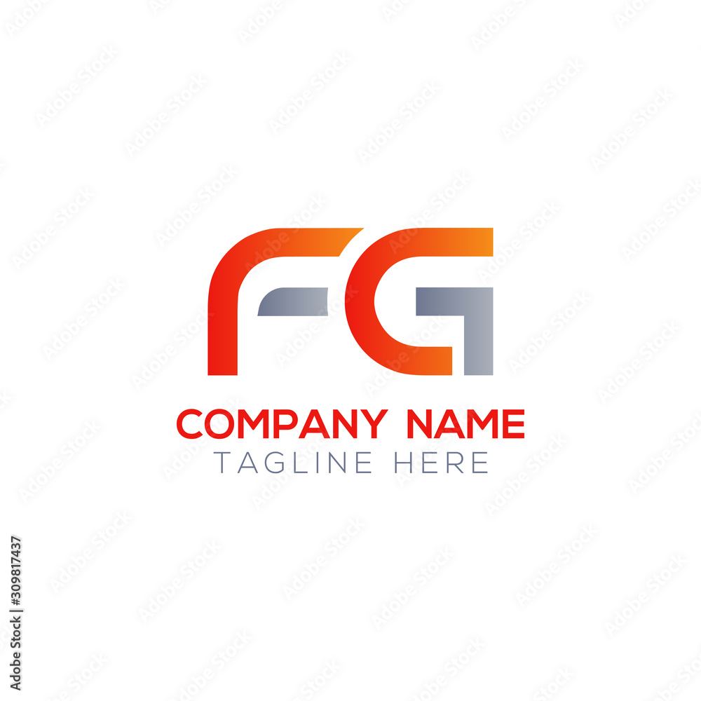 Initial FG Letter Linked Logo. Creative Letter FG Modern Business Logo Vector Template. FG Logo Design Initial FG Letter Linked Logo. Creative Letter FG Modern Business Logo Vector Template. FG Logo Design