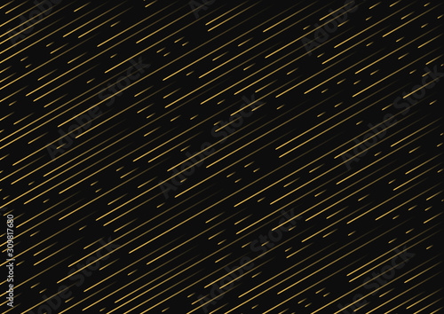 Slanted golden lines, glitter background, colored gradient. Vector illustration