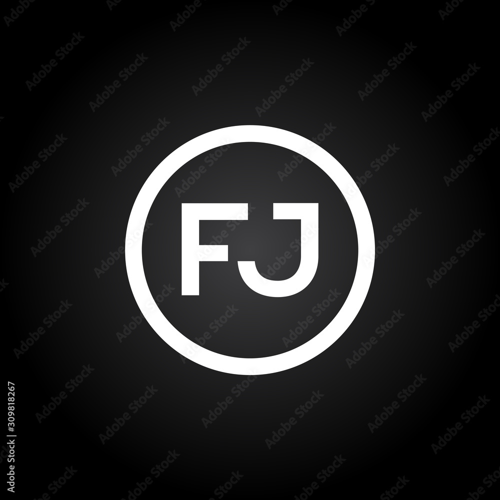 Initial FJ Letter Linked Logo. Creative Letter FJ Modern Business Logo Vector Template. FJ Logo Design Initial FJ Letter Linked Logo. Creative Letter FJ Modern Business Logo Vector Template. FJ Logo Design