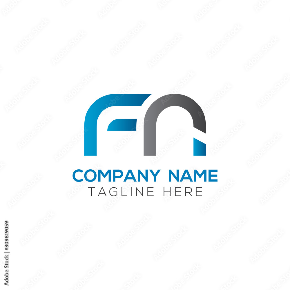 Initial FN Letter Linked Logo. Creative Letter FN Modern Business Logo Vector Template. FN Logo Design Initial FN Letter Linked Logo. Creative Letter FN Modern Business Logo Vector Template. FN Logo Design