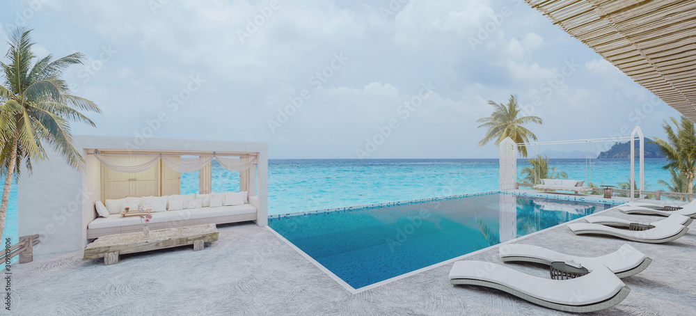 Obraz premium Beach House