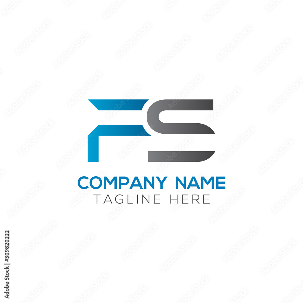 Initial FS Letter Linked Logo. Creative Letter FS Modern Business Logo Vector Template. FS Logo Design Initial FS Letter Linked Logo. Creative Letter FS Modern Business Logo Vector Template. FS Logo Design