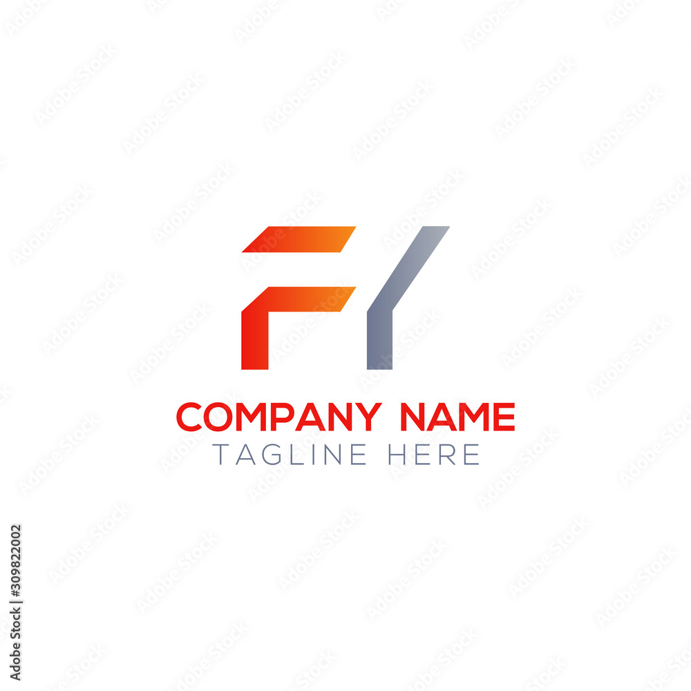Initial FY Letter Linked Logo. Creative Letter FY Modern Business Logo Vector Template. FY Logo Design Initial FY Letter Linked Logo. Creative Letter FY Modern Business Logo Vector Template. FY Logo Design