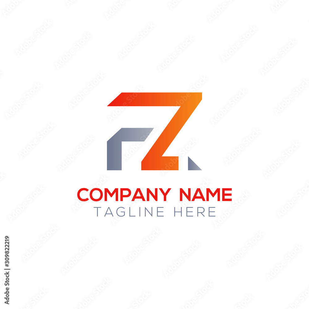 Initial FZ Letter Linked Logo. Creative Letter FZ Modern Business Logo Vector Template. FZ Logo Design Initial FZ Letter Linked Logo. Creative Letter FZ Modern Business Logo Vector Template. FZ Logo Design