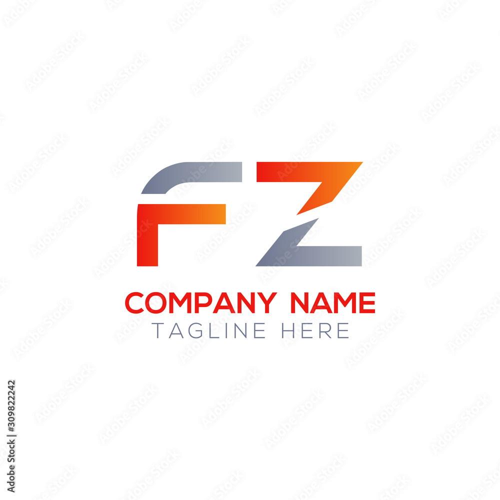 Initial FZ Letter Linked Logo. Creative Letter FZ Modern Business Logo Vector Template. FZ Logo Design Initial FZ Letter Linked Logo. Creative Letter FZ Modern Business Logo Vector Template. FZ Logo Design