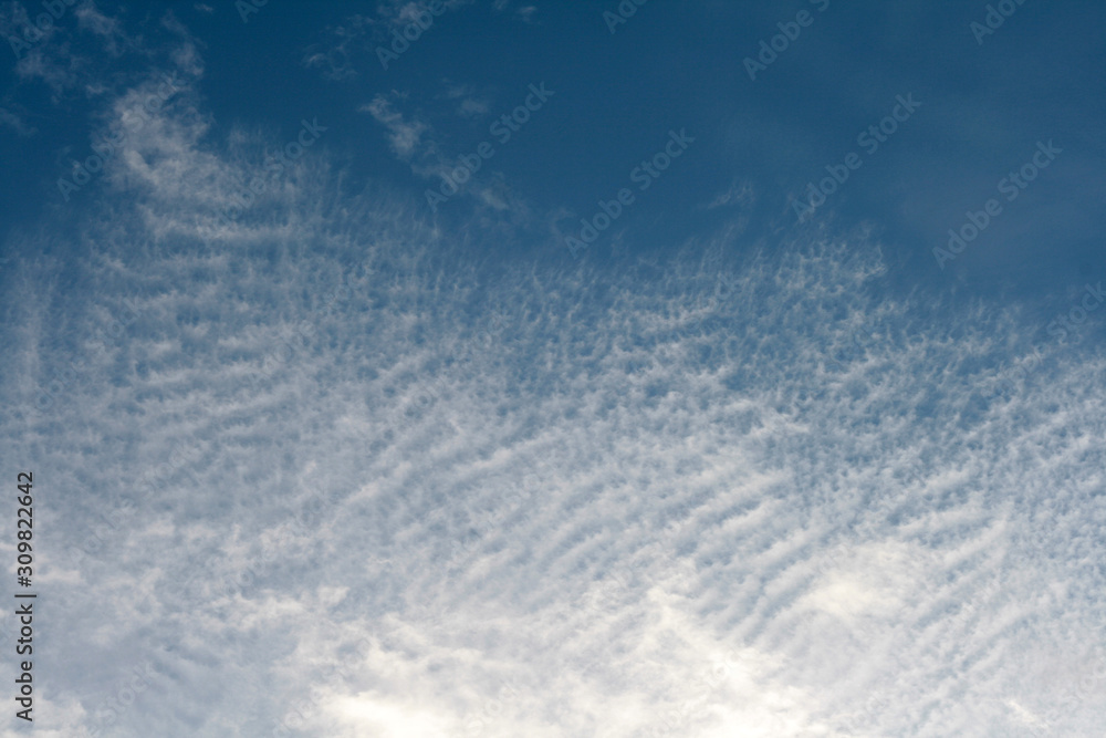 Fototapeta premium blue sky and white clouds