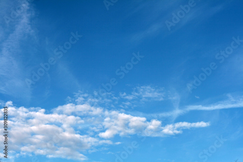Fototapeta Naklejka Na Ścianę i Meble -   blue sky and white clouds