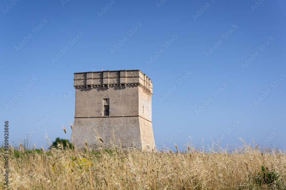 Torre Chianca : tour côtière du Salento, Italie Torre Chianca : tour côtière du Salento, Italie