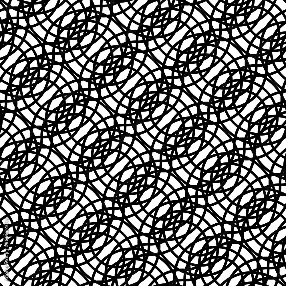 Obraz premium Design seamless monochrome grating pattern