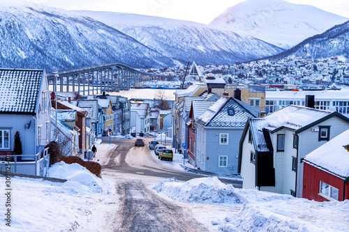 Canvas-taulu Tromso, Norway