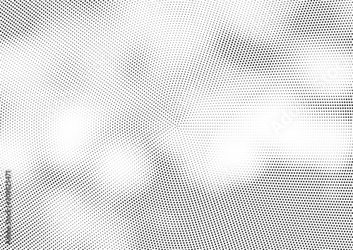 Abstract halftone dotted background. Futuristic grunge pattern, dot and circles. Vector modern optical pop art texture for posters, sites, business cards, cover, postcards, labels, stickers layout.