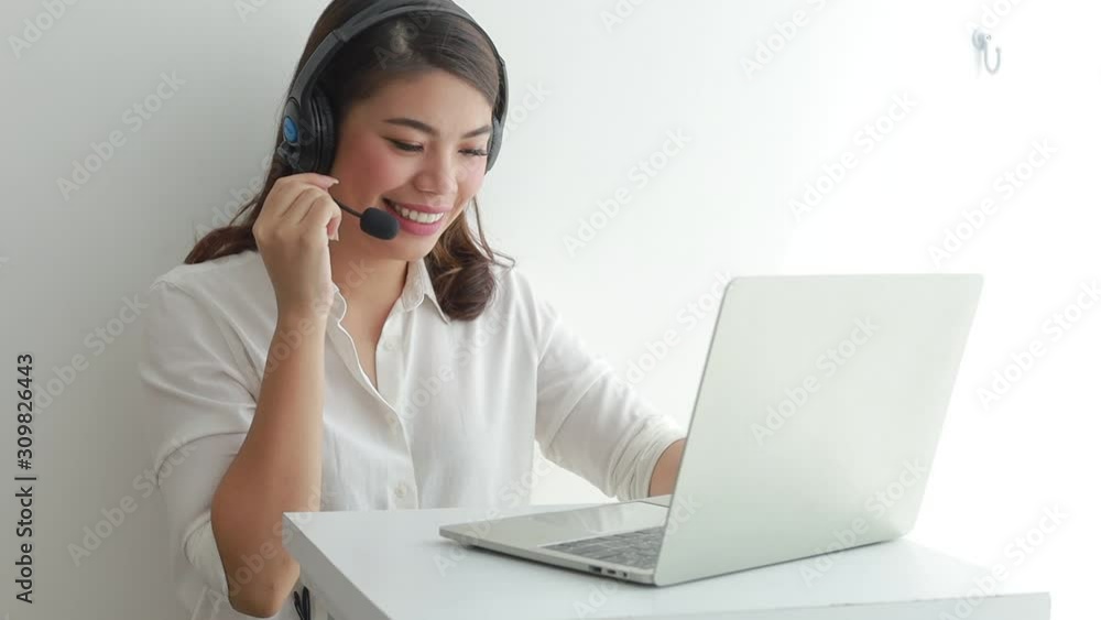 business woman working on laptop business woman working on laptop