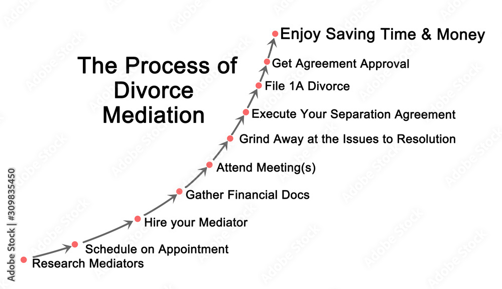 Components of Process of Divorce Mediation.