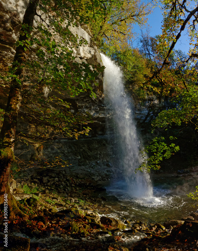 Le Saut Girard  Cascades du H  risson  Jura