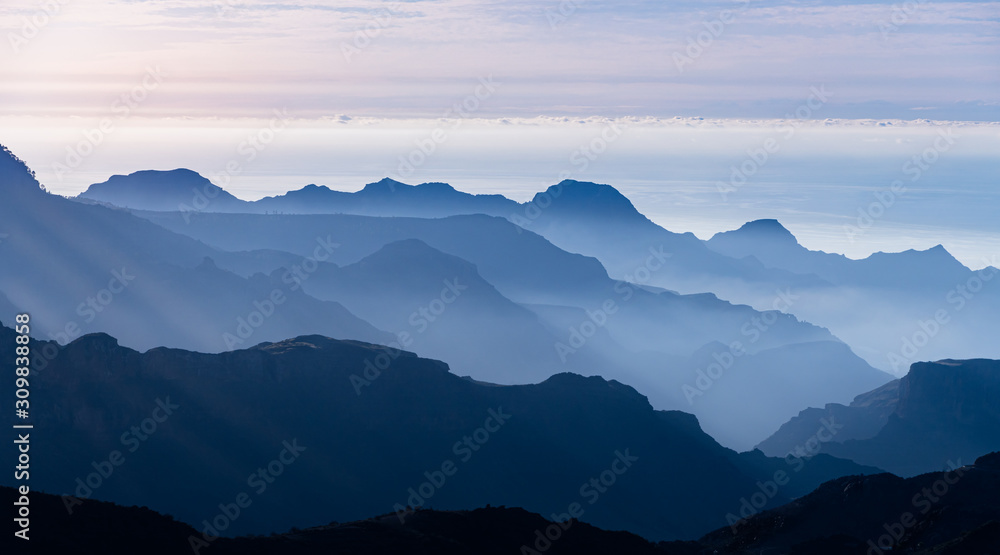 Fototapeta premium mountains and lake