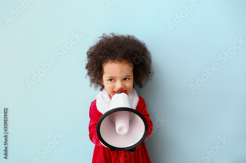 Little African-American gir...
